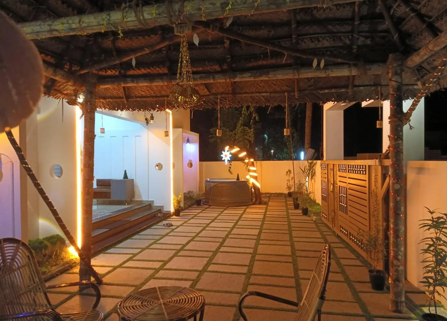 Quarto em Acomodações Particulares Pepper Jazz Varkala