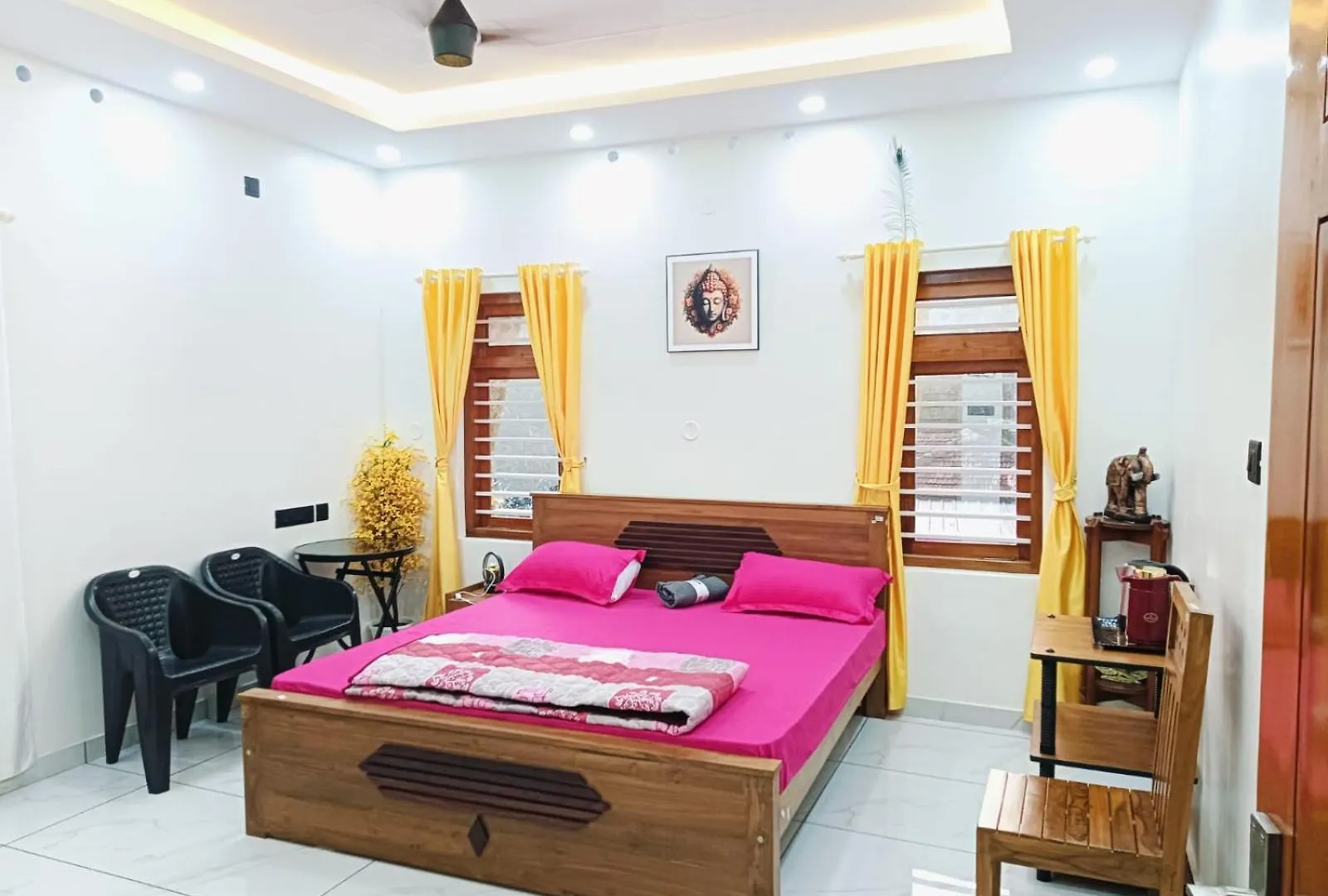 Quarto em Acomodações Particulares Pepper Jazz Varkala Índia